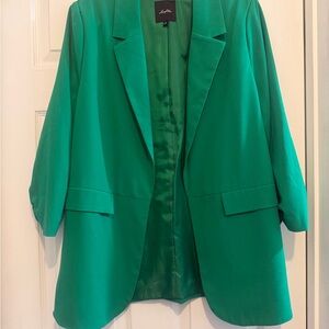 Vibrant Green Women's Blazer